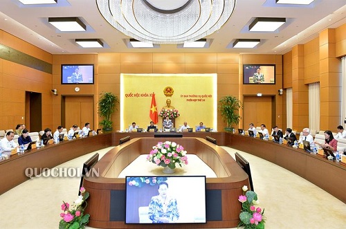 Khai mạc phiên họp thứ 34 của Ủy ban Thường vụ Quốc hội