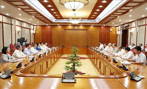 Toàn cảnh cuộc họp.  Ảnh: Trí Dũng – TTXVN
