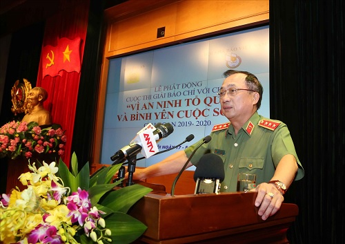 Phát động Cuộc thi giải báo chí với chủ đề 'Vì an ninh Tổ quốc và bình yên cuộc sống' giai đoạn 2019 - 2020