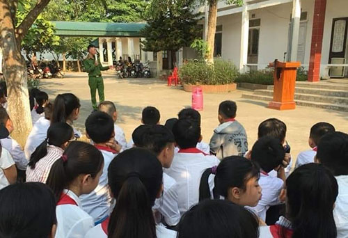 Tuyên truyền phổ biến kiến thức PCCC trong trường học