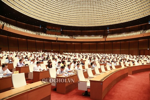 Đại biểu Quốc hội tham dự phiên họp