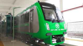 Công nghệ rửa tàu tự động tại ga đường sắt Cát Linh - Hà Đông