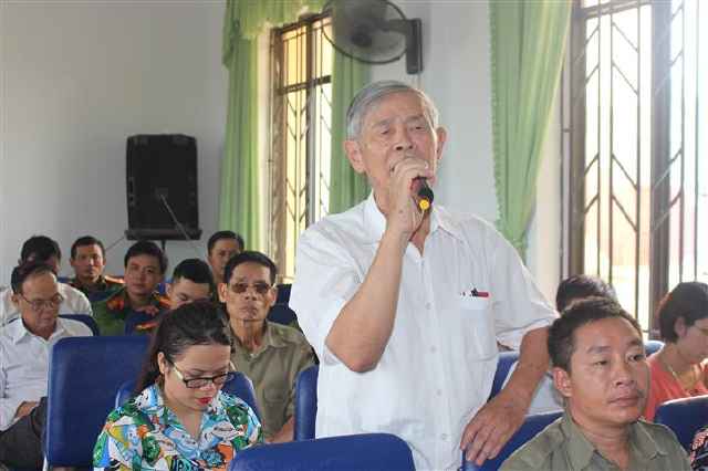Sôi nổi diễn đàn 'Công an lắng nghe ý kiến nhân dân'