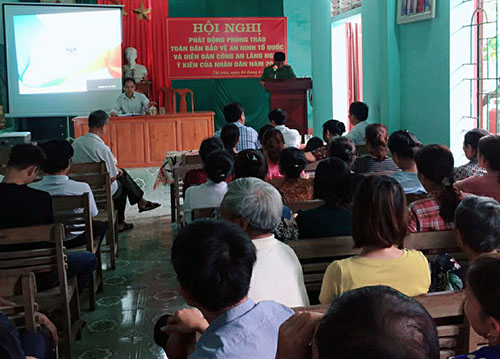 Tuyên truyền phòng chống ma túy cho nhân dân
