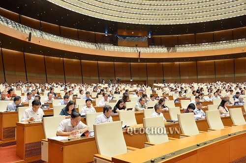 Đại biểu Quốc hội tại phiên họp