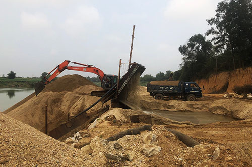 Xử phạt vi phạm về khai thác tài nguyên khoáng sản