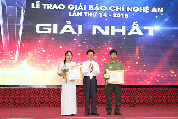 Báo Công an Nghệ An đạt Giải A giải báo chí tỉnh Nghệ An