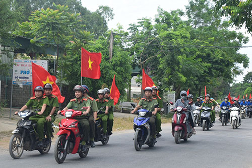 Mít tinh hưởng ứng Tháng hành động phòng chống ma túy