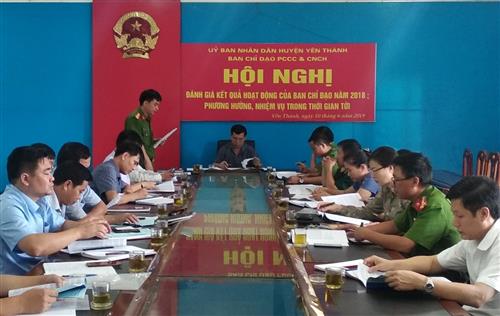 Đẩy mạnh công tác phòng cháy, chữa cháy trên địa bàn
