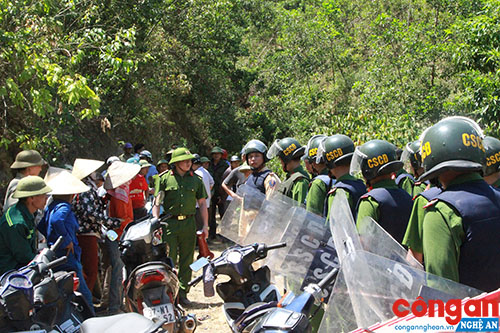Giải quyết sự việc tranh chấp đất rừng tại huyện Tân Kỳ