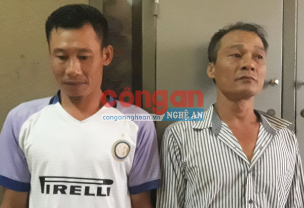 2 đối tượng tại cơ quan điều tra