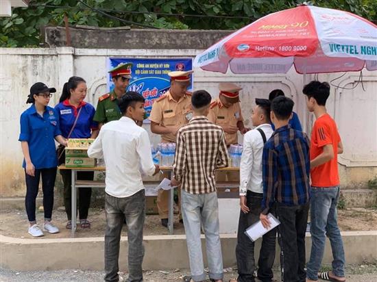 Đảm bảo giao thông trật tự ngày đầu kỳ thi THPT Quốc gia 2019