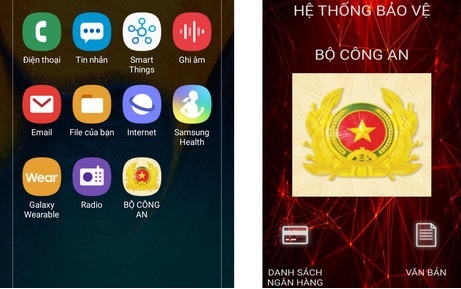 Mất tiền trong tài khoản vì cài phần mềm giả mạo 'Bộ Công an'