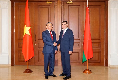 Bộ trưởng Tô Lâm thăm và làm việc tại Cộng hòa Belarus