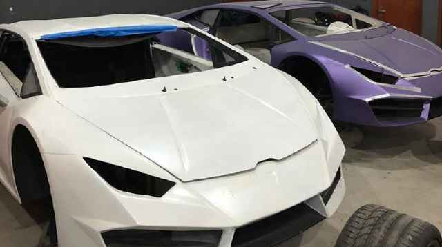 Phát hiện xưởng sản xuất siêu xe Ferrari và Lamborghini giả quy mô lớn