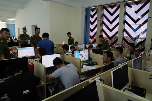 Thông tin chính thức về kết quả triệt phá hàng trăm đối tượng người Trung Quốc đánh bạc qua mạng internet tại Hải Phòng