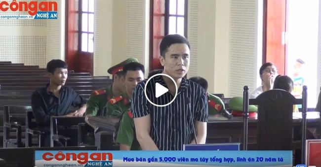 Mua bán gần 5.000 viên ma túy tổng hợp, lĩnh án 20 năm tù
