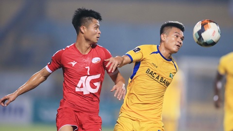 Sau 9 năm SLNA và Vietteo gặp nhau trên sân Vinh