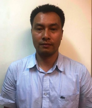 Bị can Nguyễn Mạnh Chung.