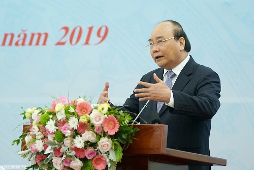 Thủ tướng phát biểu tại Hội nghị. Ảnh: VGP/Quang Hiếu