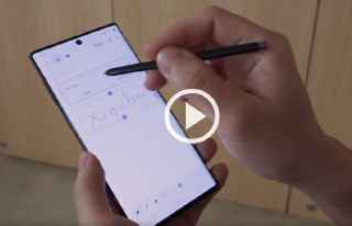 Viết và chuyển thành chữ trong tích tắc với Spen của Galaxy Note 10: