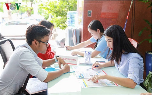 Điểm chuẩn trúng tuyển đại học của nhiều trường tăng so với năm ngoái