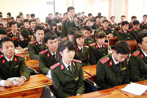 Điểm chuẩn tuyển sinh Học viện: An ninh, Cảnh sát