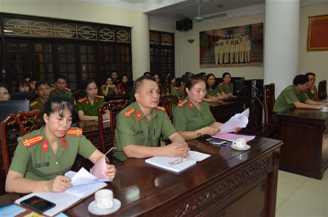 Ứng dụng phần mềm trong công tác hồ sơ nghiệp vụ Cảnh sát