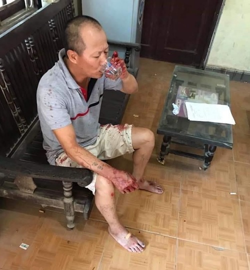 Đông sau khi gây án cho cả gia đình em trai
