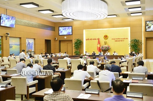 Toàn cảnh Phiên họp thứ 37 của Uỷ ban Thường vụ Quốc hội.