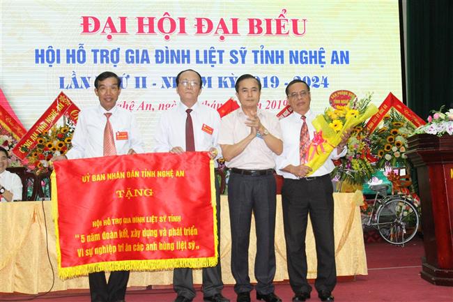 Hội Hỗ trợ gia đình liệt sỹ tỉnh Đại hội đại biểu lần thứ II – nhiệm kỳ 2019 – 2024