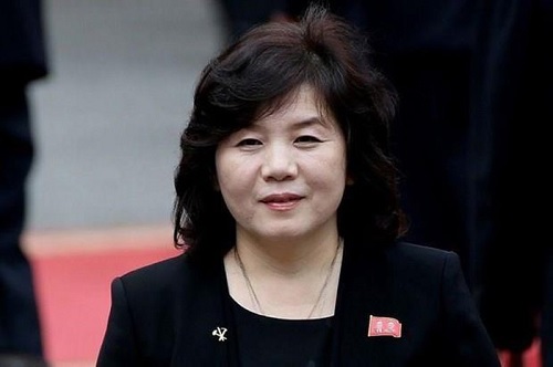 Thứ trưởng Ngoại giao thứ nhất của Triều Tiên Choe Son Hui. (Ảnh: Reuters)