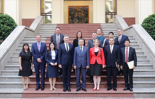 Việt Nam - New Zealand đẩy mạnh hợp tác đấu tranh phòng, chống tội phạm xuyên quốc gia