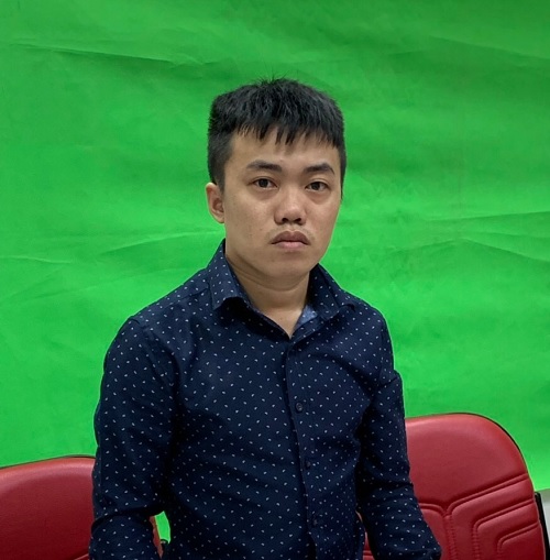 Bị can Nguyễn Thái Lĩnh.