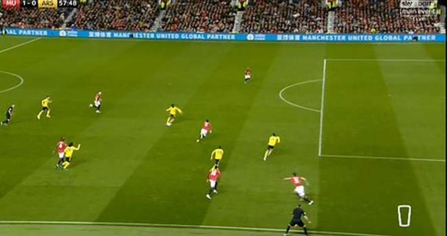 Aubameyang được xác định vẫn chưa việt vị và Arsenal được công nhận bàn thắng