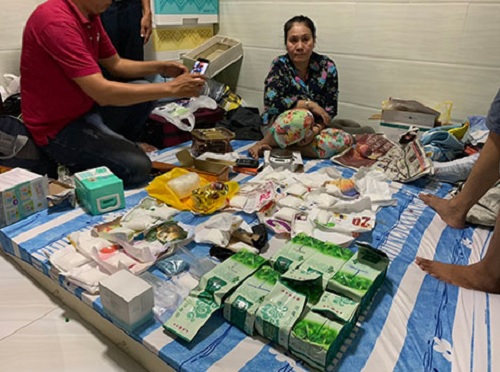 Tang vật của các vụ án.