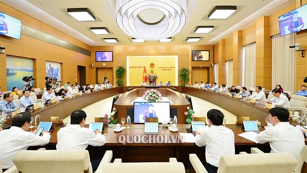 Toàn cảnh khai mạc Phiên họp thứ 38 của Uỷ ban Thường vụ Quốc hội