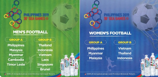 Bóng đá SEA Games 30: Việt Nam 'tái ngộ' Thái Lan, Indonesia