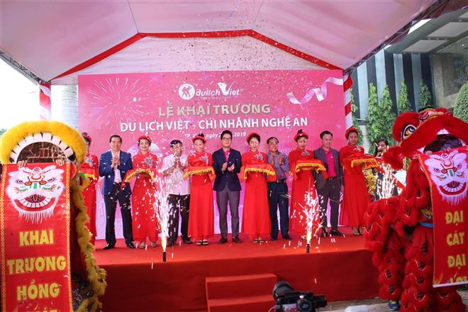 Khai trương văn phòng du lịch Việt – Chi nhánh Nghệ An