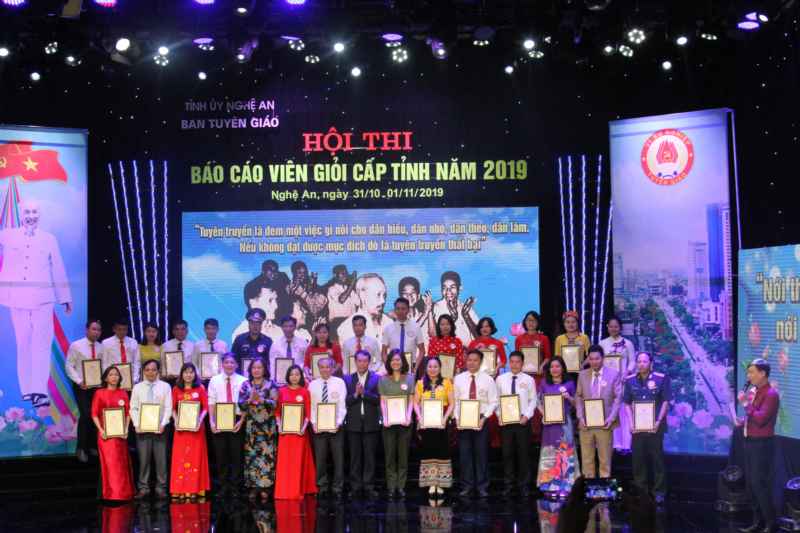 Khai mạc Hội thi báo cáo viên giỏi cấp tỉnh năm 2019