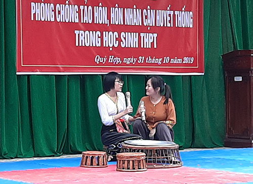 Gần 1.200 học sinh THPT cam kết thực hiện phòng, chống tảo hôn, hôn nhân cận huyết thống