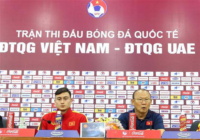 Ông Park Hang-seo: Trận gặp UAE đã trong dự liệu