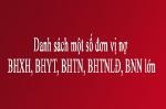 Công khai danh sách một số đơn vị nợ BHXH, BHYT, BHTN, BHTNLĐ, BNN lớn