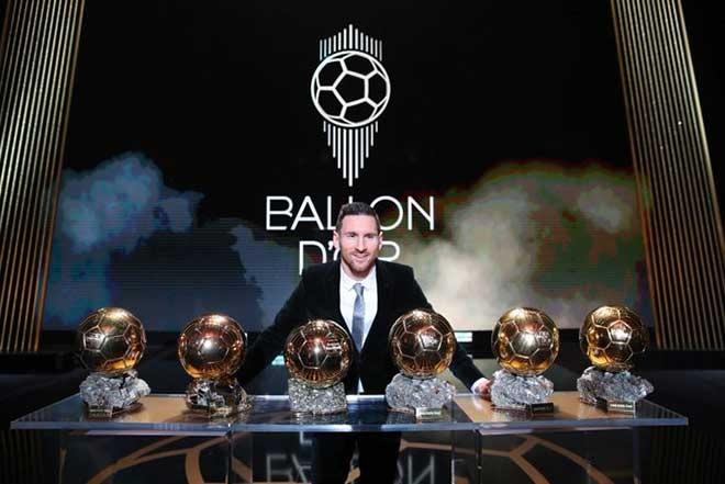 Messi đoạt giải lần thứ 6 kỷ lục