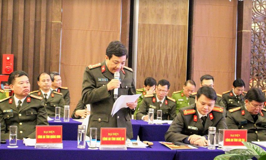 Bộ Công an giao ban công tác Đảng, công tác chính trị quý IV năm 2019, khu vực phía Bắc