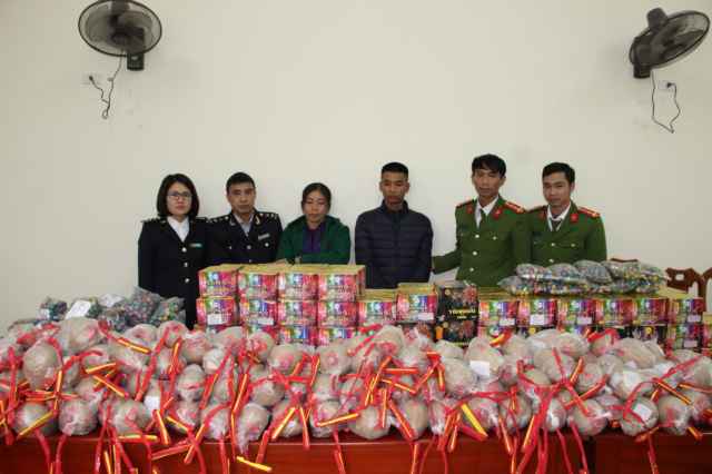 Công an huyện Yên Thành phá chuyên án 159P, thu giữ 3,6 tạ pháo
