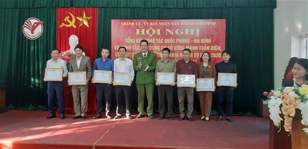 TP Vinh : Tổng kết công tác quốc phòng, an ninh năm 2019