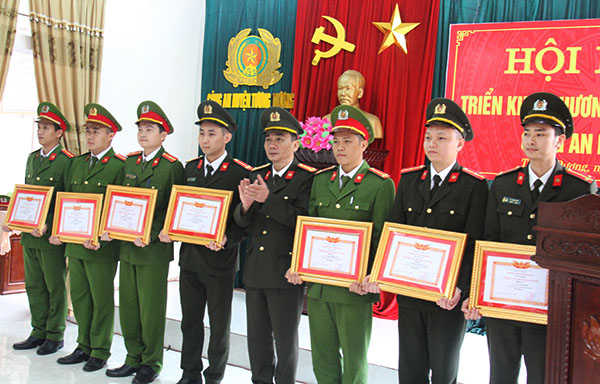 Tổ chức Hội nghị triển khai chương trình công tác công an năm 2020
