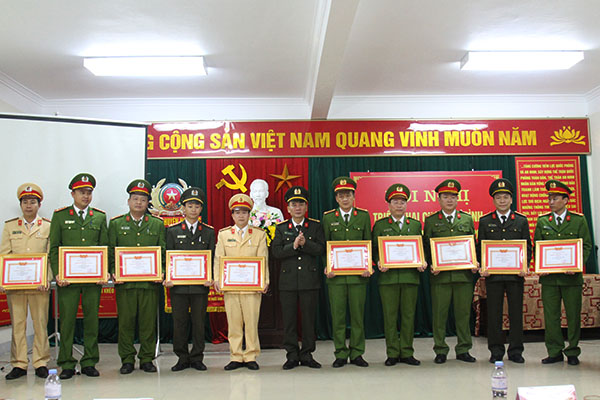 Công an huyện Nghi Lộc: Triển khai chương trình công tác năm 2020