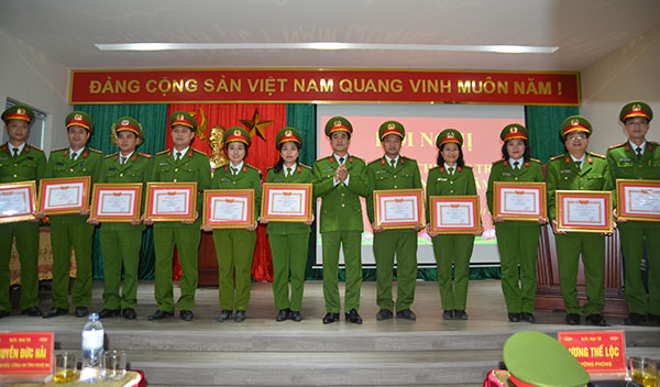 Phòng Cảnh sát QLHC về TTXH triển khai chương trình công tác năm 2020